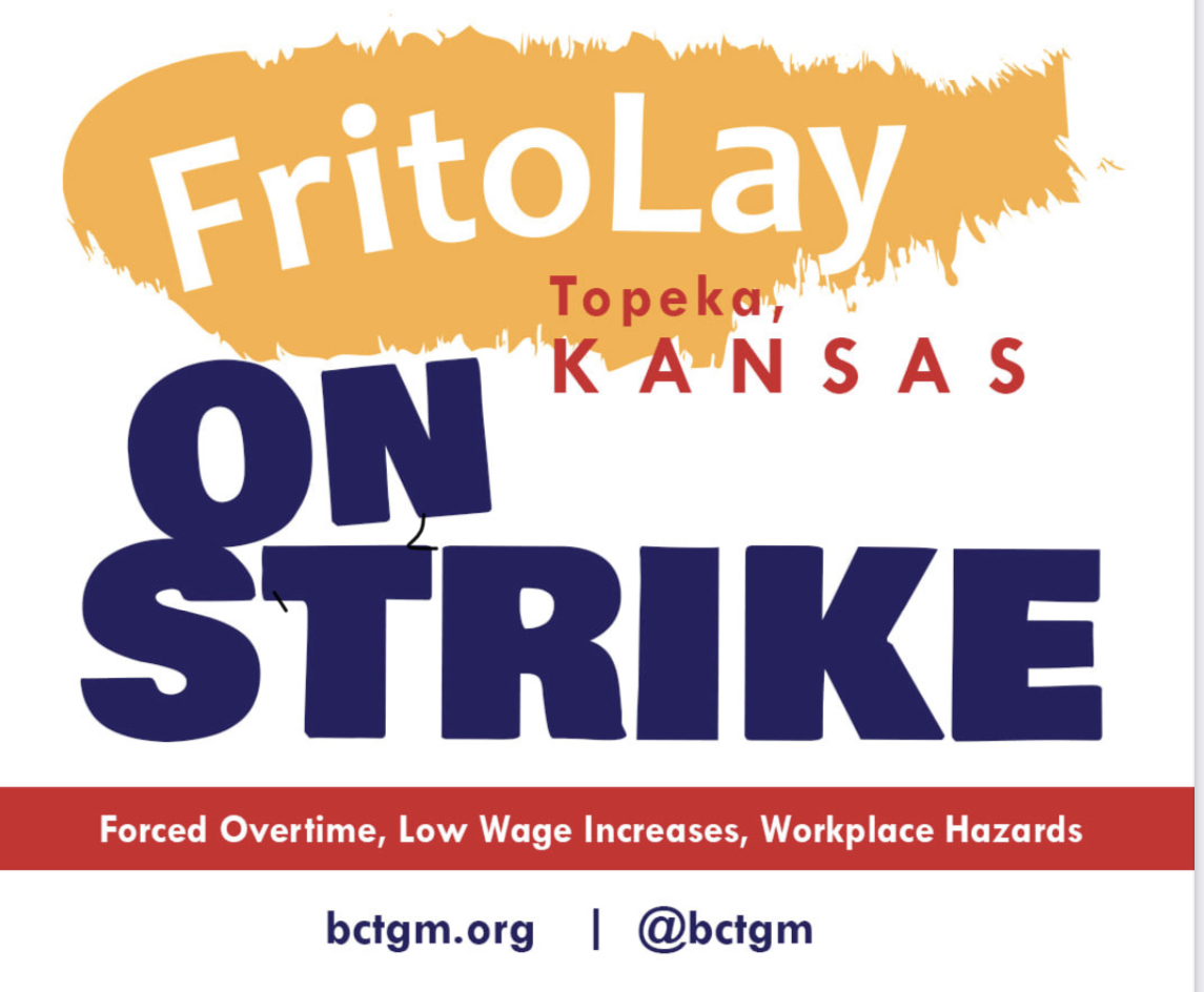 Frito-Lay workers in Kansas demand end to 12 hour work days - IUF