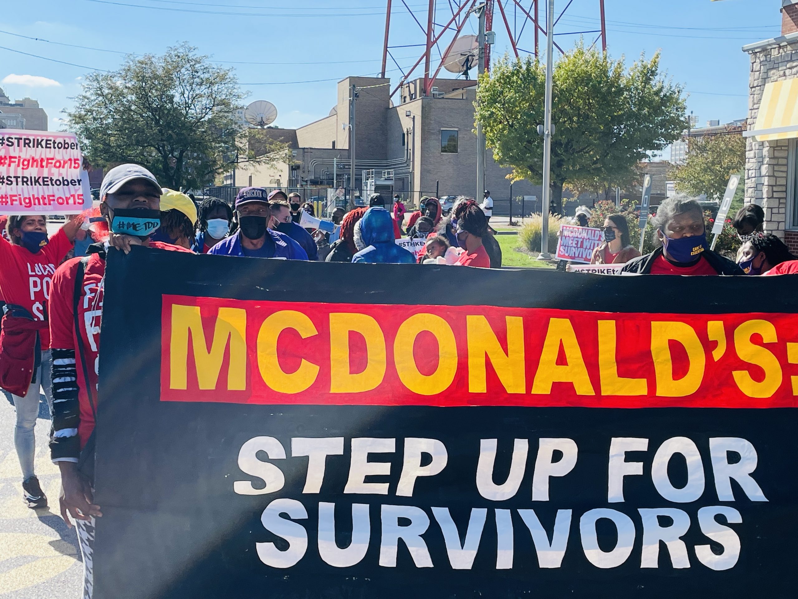 United States Mcdonalds Workers Strike To Protest Systemic Sexual Harassment At Work Iuf 1868